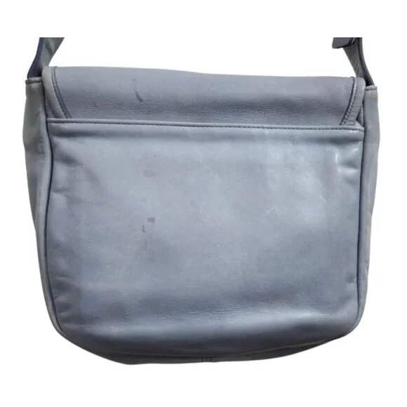 Coach Vintage - UNEVEN Color Soho Bedford Flap Bag 4164 - Periwinkle, Adjustable - Picture 7 of 16